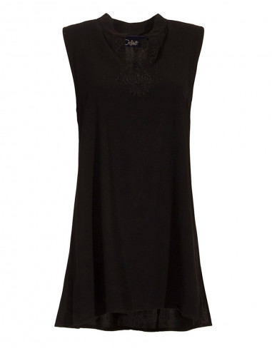 Tunique viscose brodée