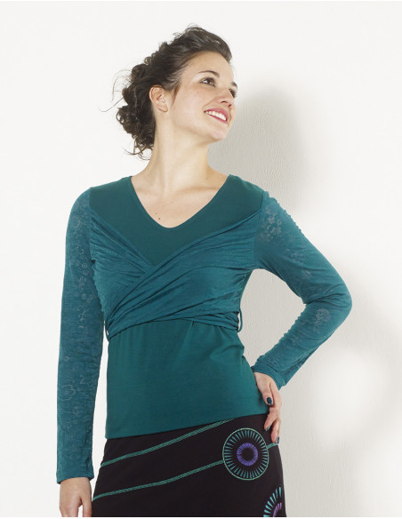 TShirt 97%Coton 3%Elasthanne Cache C?ur