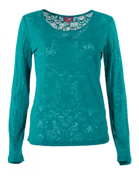 Knitted 60% Cotton 40% spandex tee shirt