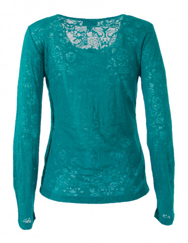 Knitted 60% Cotton 40% spandex tee shirt