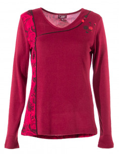 Knitted 95% Polyester 5% spandex tee shirt 2