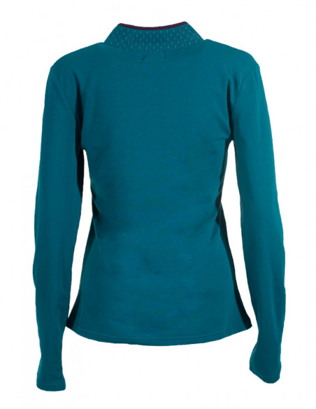 Tee shirt manches longues effet plastron