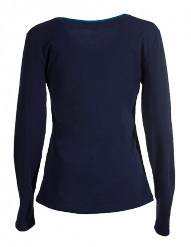 Tee shirt manches longues encolure V