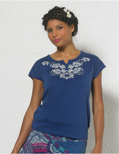 Tee shirt sans manche uni