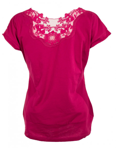 Tee shirt sans manche uni