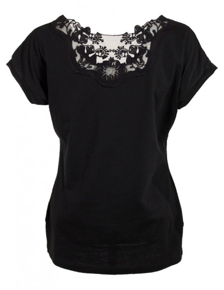 Tee shirt sans manche uni