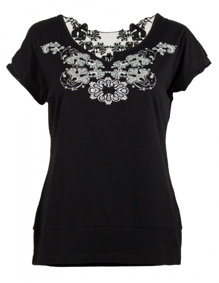 Tee shirt sans manche uni