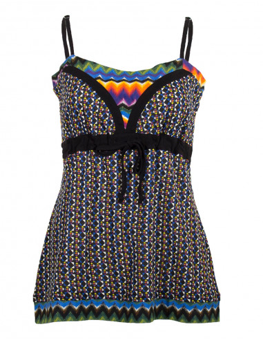 Knitted cotton tee shirt