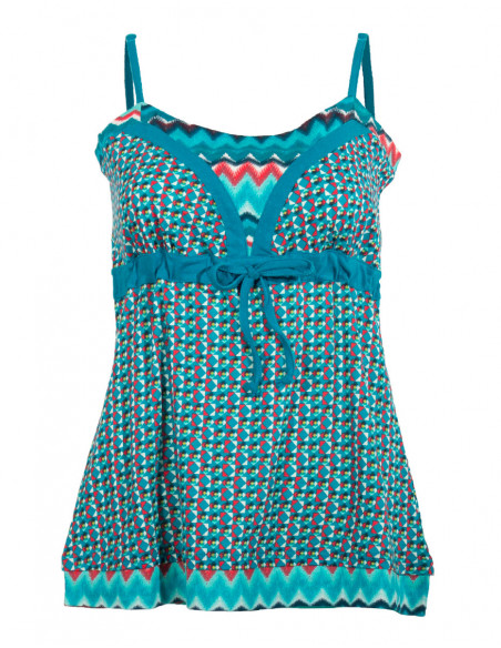 Knitted cotton tee shirt