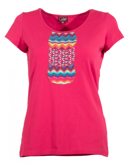 Tee shirt femme manches courtes