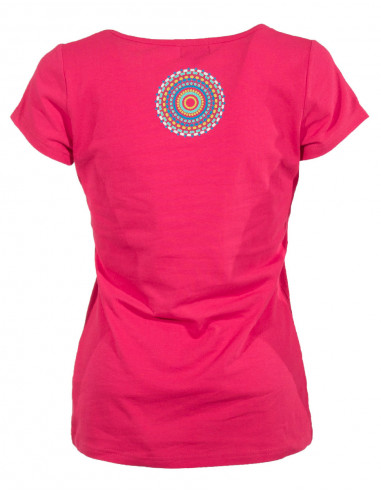 Knitted 97% cotton 3% spandex tee shirt