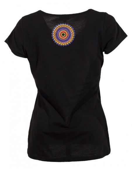 Knitted 97% cotton 3% spandex tee shirt