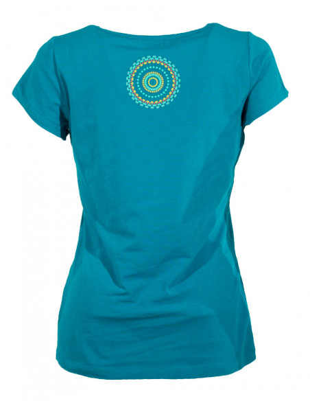 Knitted 97% cotton 3% spandex tee shirt