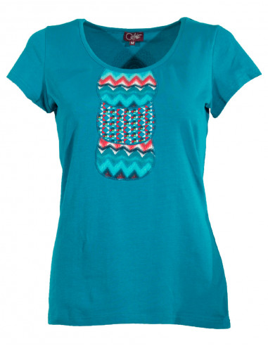 Tee shirt femme manches courtes