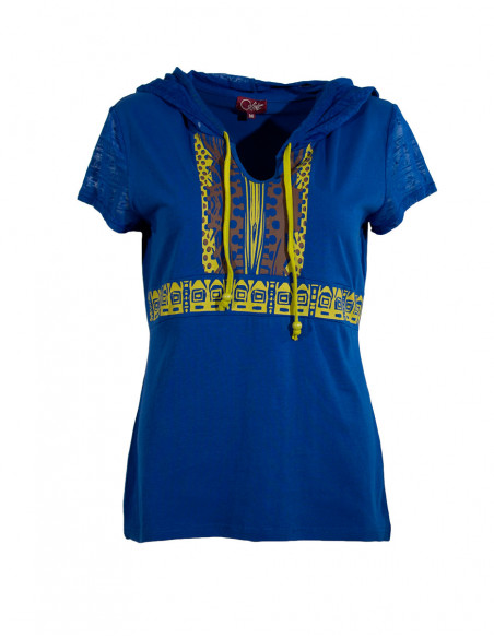 Knitted cotton tee shirt