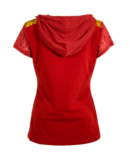 Knitted cotton tee shirt