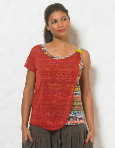 Tee shirt femme imprimé