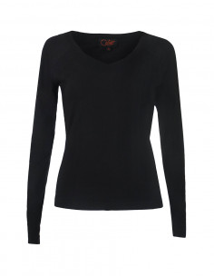 Tee-shirt manches longues col en V 2