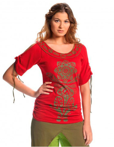 Maori cotton tee-shirt