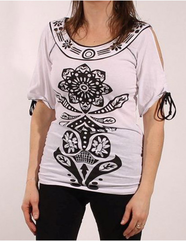 Maori cotton tee-shirt