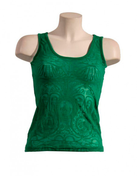 Tee-shirt effet dévoré