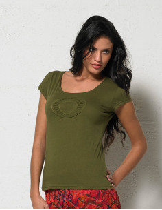 Cotton tee-shirt with short sleeves abysse 2