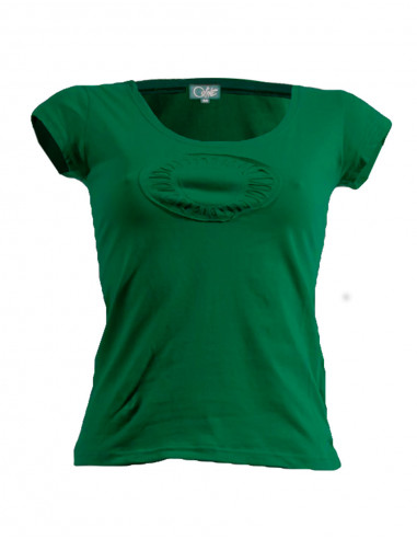 Cotton tee-shirt with short sleeves abysse