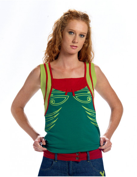 Tee shirt 62% polyester 35% cotton 3% spandex