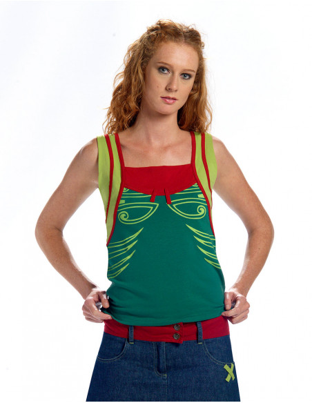 Debardeur imprimé fantaisie