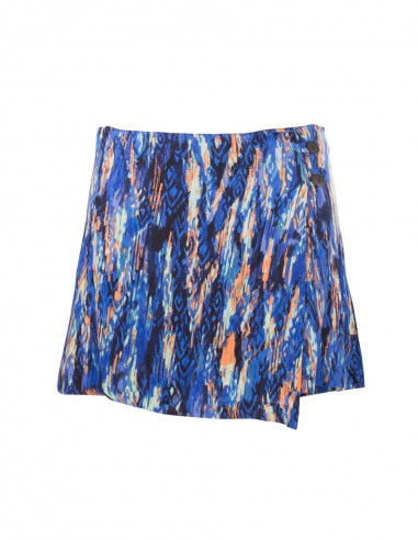 Short Viscose Panneau Devant Imprime Pan