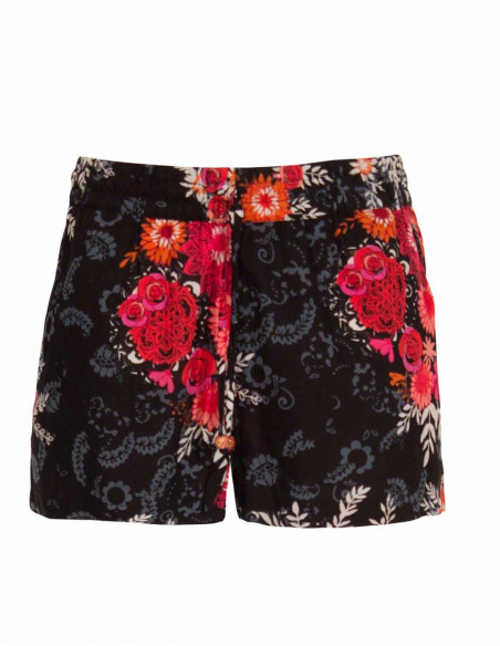 Short Coton Imprime Flora