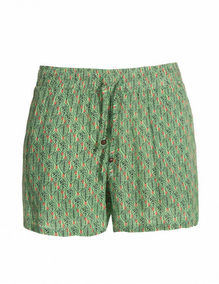 Short Viscose Imprime Dakar