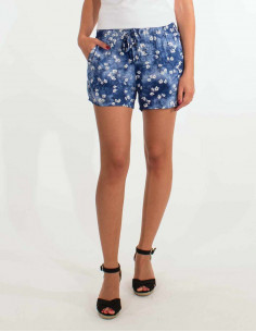 Rayon short T/D with...