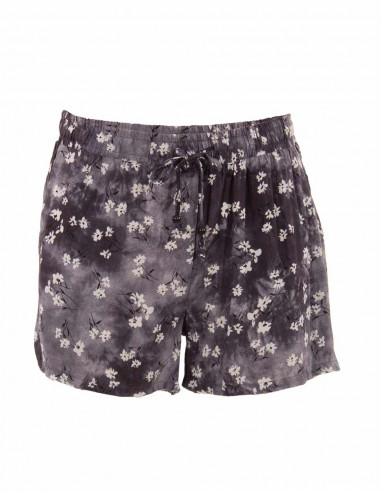 Short Viscose Imprime T/D Fleurs