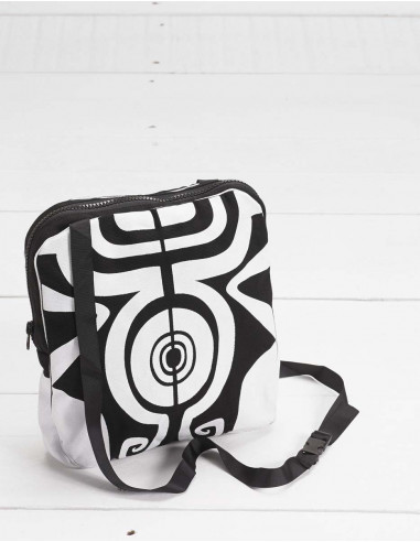 Cotton bag maori printed - 25x28 cm