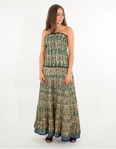 Polyester sari dress