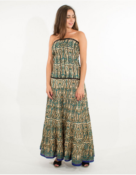 Polyester sari dress