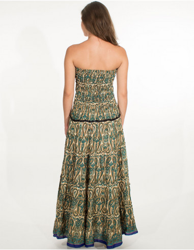 Polyester sari dress