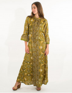 Polyester sari dress