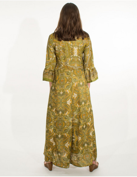 Polyester sari dress