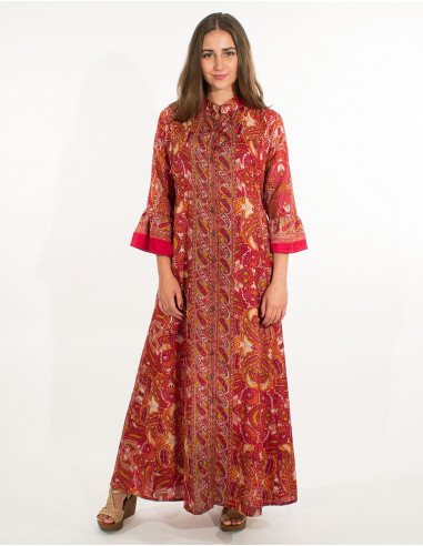 Polyester sari dress
