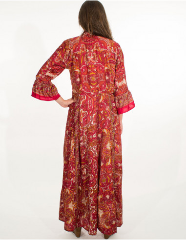 Polyester sari dress