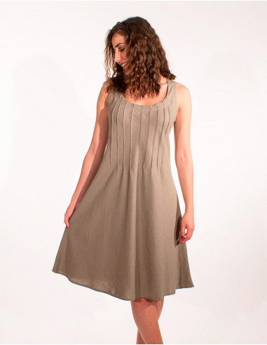 55% LINEN 45% VISCOSE DRESS