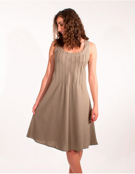 55% LINEN 45% VISCOSE DRESS