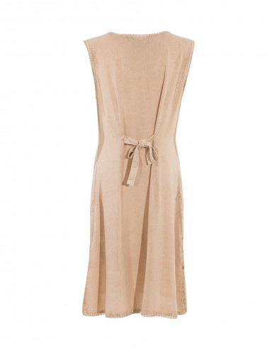 Robe Viscose Sw Sans Manches