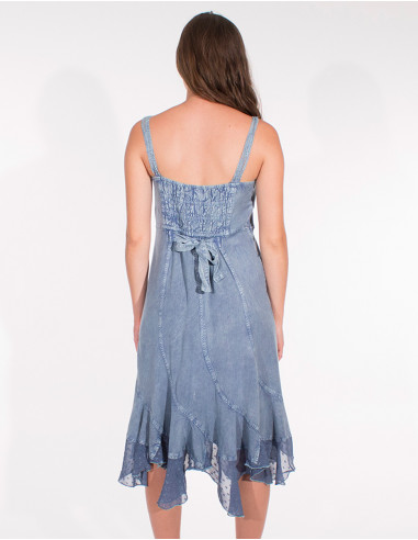 Viscose Sw Strapless Dress