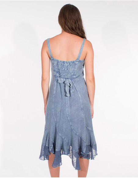 Viscose Sw Strapless Dress