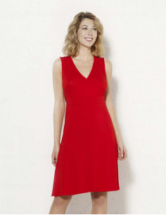 Knitted Dress 95% Viscose...