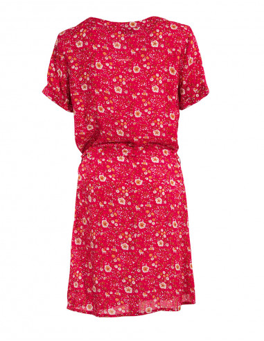 Robe Viscose Manches Courtes Imp Indiana