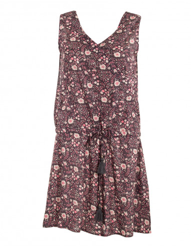 Indian Printed Sleeveless Viscose Dress